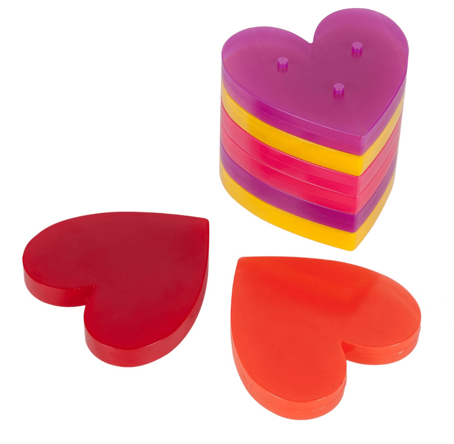 Red Large Heart Shaped Box, Display Prop, Wholesale | Posh Concept