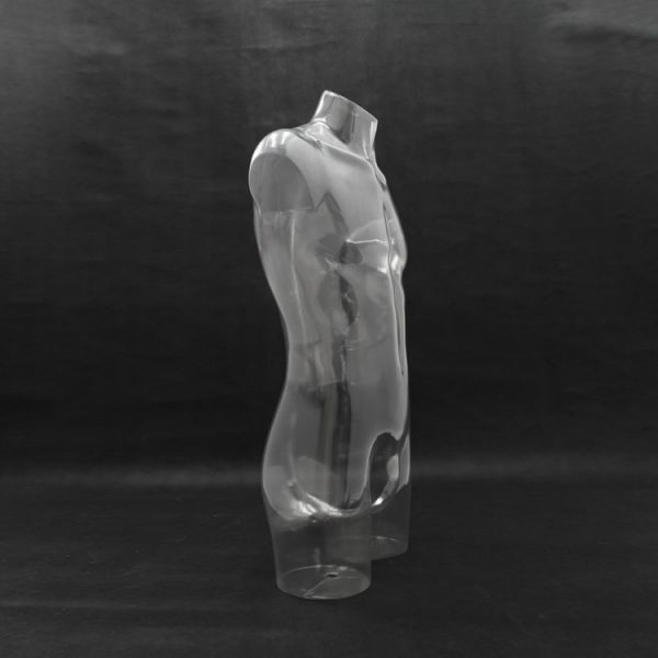 Transparent Male Mannequin Torso For Clothing Display | Posh Concept